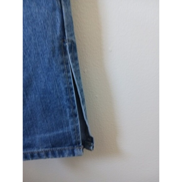 Shein Blue Denim Jeans High Waisted Straight Leg Medium Wash Size 30 - Picture 6 of 8